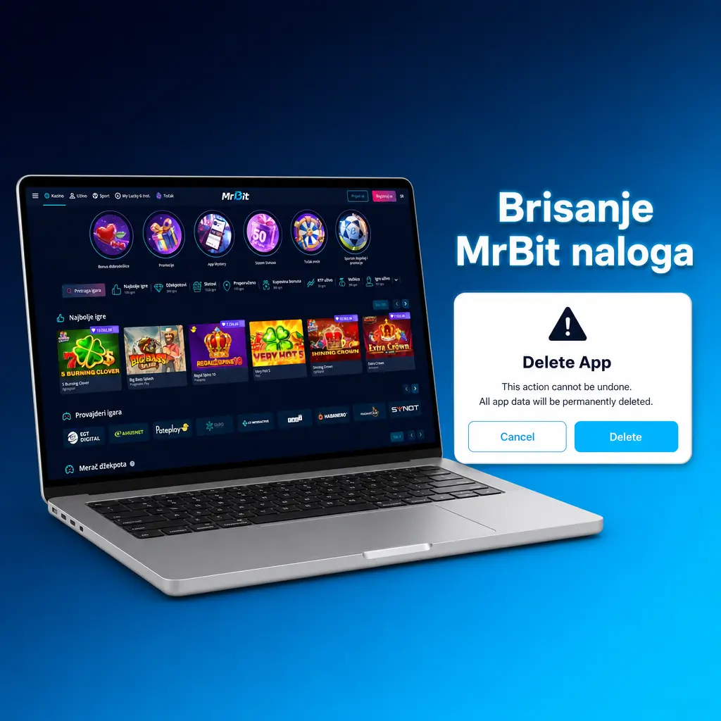 Uputstvo za brisanje MrBit naloga – podešavanja, zatvaranje naloga i potvrda putem email-a