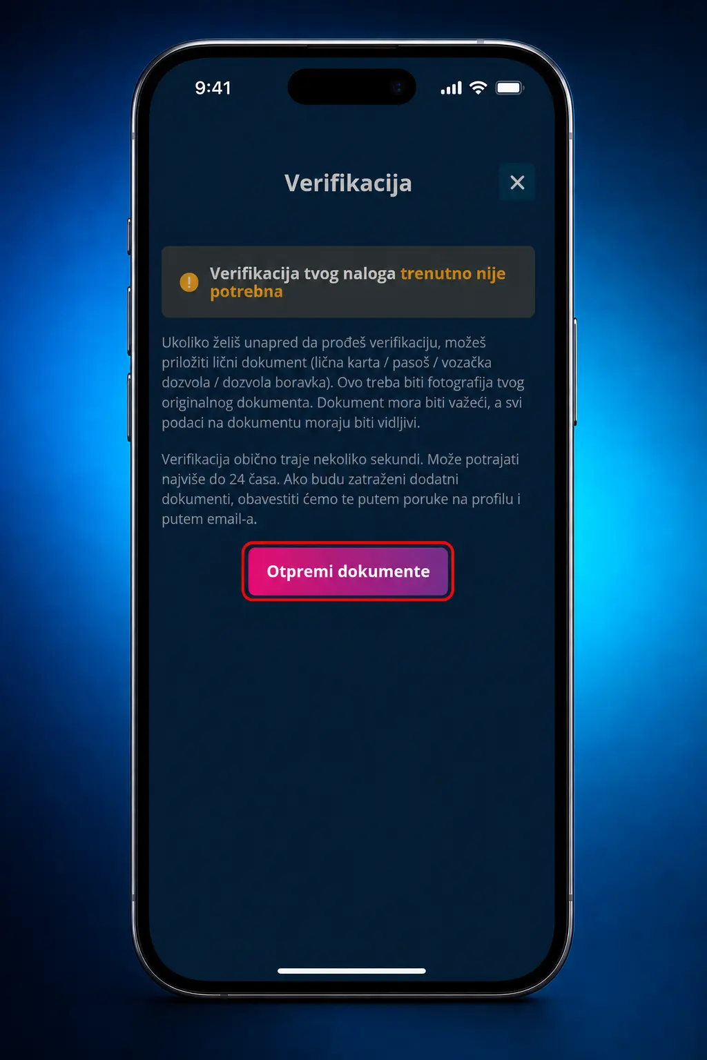 Koraci za pokretanje live igre u MrBit casinu: registracija, uplata, provera brzine interneta i izbor igre.