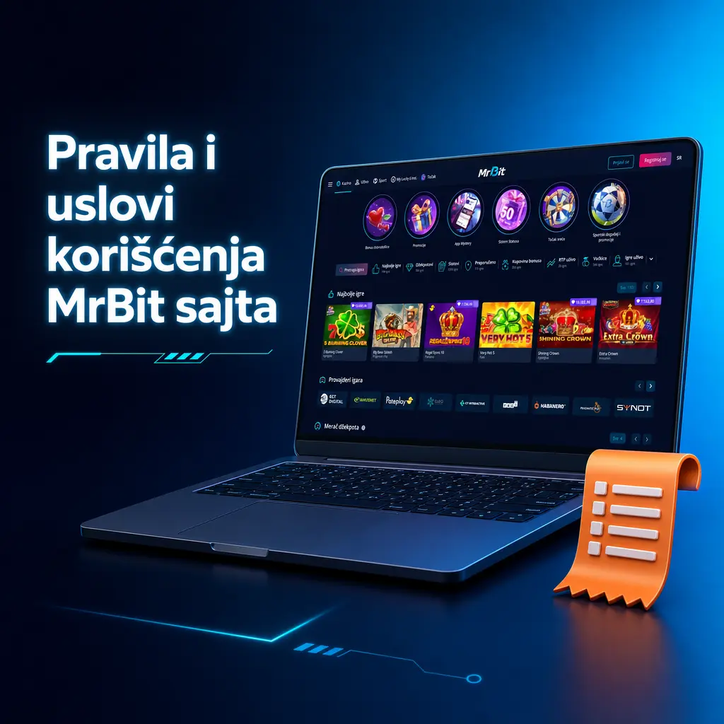 Pravila i uslovi korišćenja MrBit sajta – registracija, verifikacija, bonusi i isplata dobitka