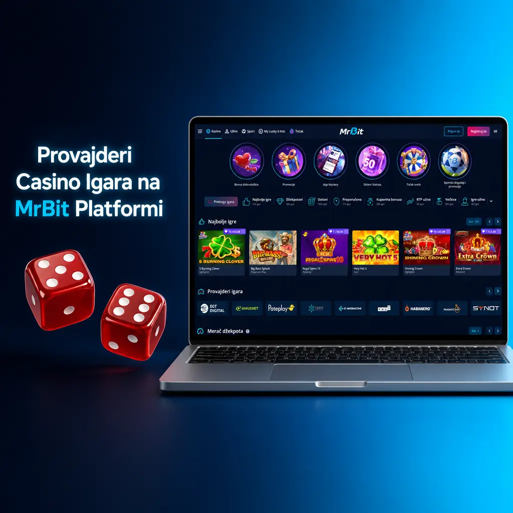 Provajderi casino igara na MrBit platformi: Pragmatic Play, NetEnt, Evolution Gaming i drugi vodeći studiji.