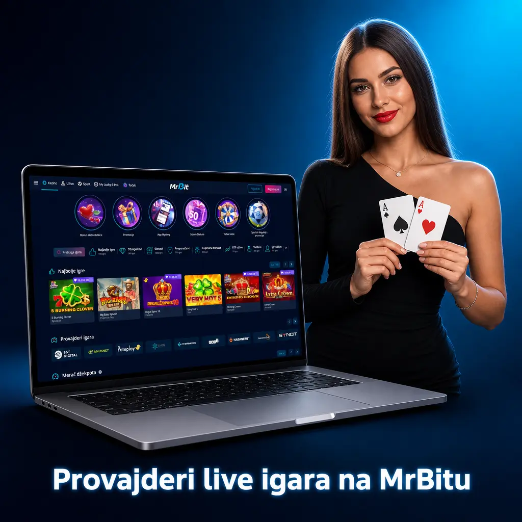 Provajderi live kazino igara na MrBitu: Evolution, Pragmatic Play i Playtech studiji sa dilerima i podrškom na srpskom jeziku.