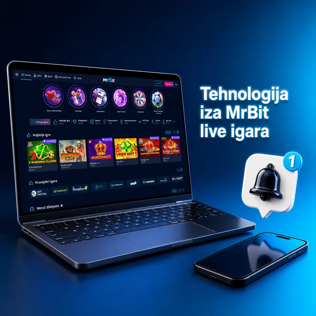 GCU uređaj i OCR senzor u pozadini MrBit live igara omogućavaju precizno i brzo prenošenje rezultata igre.